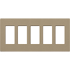 Lutron, Satin Colors Wallplates, SC-5-MS