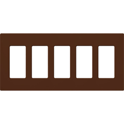 Lutron, Satin Colors Wallplates, SC-5-SI