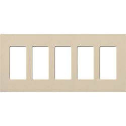 Lutron, Satin Colors Wallplates, SC-5-ST