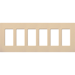 Lutron, Satin Colors Wallplates, SC-6-DS