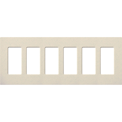 Lutron, Satin Colors Wallplates, SC-6-LS