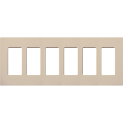 Lutron, Satin Colors Wallplates, SC-6-TP