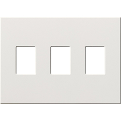 Lutron, Vareo Wallplates, VWP-3-WH