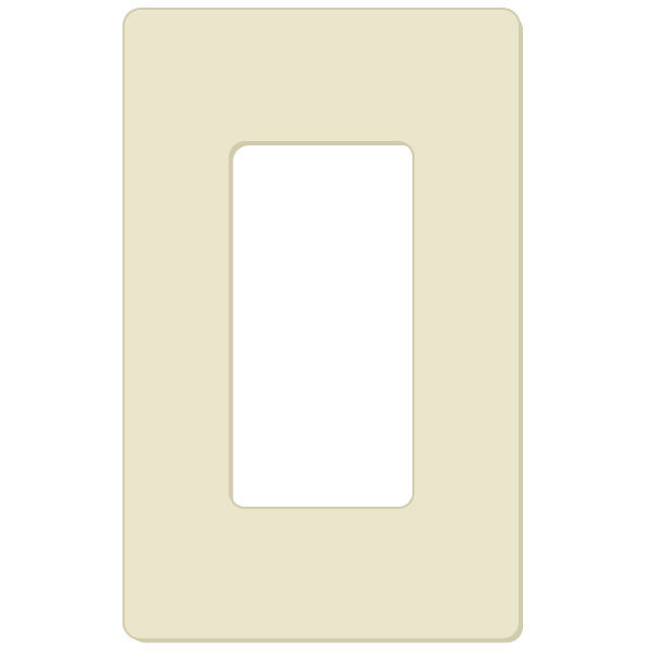 Lutron, Claro Wallplates, CW-1-IV