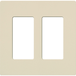 Lutron, Claro Wallplates, CW-2-LA