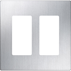 Lutron, Claro Wallplates, CW-2-SS