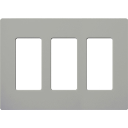 Lutron, Claro Wallplates, CW-3-GR