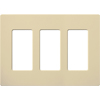 Lutron, Claro Wallplates, CW-3-IV