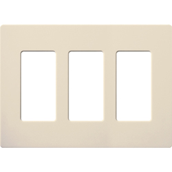 Lutron, Claro Wallplates, CW-3-LA