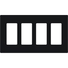 Lutron, Claro Wallplates, CW-4-BL