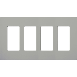 Lutron, Claro Wallplates, CW-4-GR