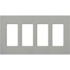 Lutron, Claro Wallplates, CW-4-GR
