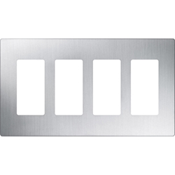 Lutron, Claro Wallplates, CW-4-SS