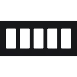 Lutron, Claro Wallplates, CW-5-BL
