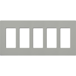 Lutron, Claro Wallplates, CW-5-GR