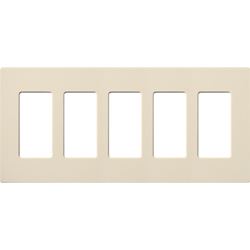 Lutron, Claro Wallplates, CW-5-LA
