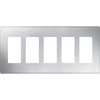 Lutron, Claro Wallplates, CW-5-SS