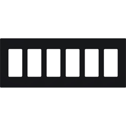 Lutron, Claro Wallplates, CW-6-BL