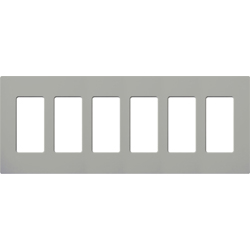 Lutron, Claro Wallplates, CW-6-GR