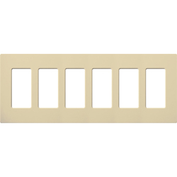 Lutron, Claro Wallplates, CW-6-IV