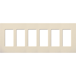 Lutron, Claro Wallplates, CW-6-LA