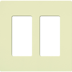 Lutron, Claro Wallplates, CW-2-AL