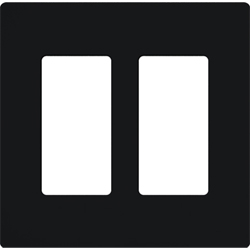 Lutron, Claro Wallplates, CW-2-BL