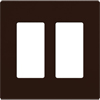Lutron, Claro Wallplates, CW-2-BR