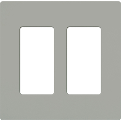 Lutron, Claro Wallplates, CW-2-GR