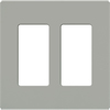 Lutron, Claro Wallplates, CW-2-GR