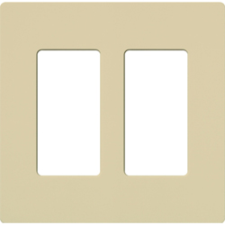 Lutron, Claro Wallplates, CW-2-IV
