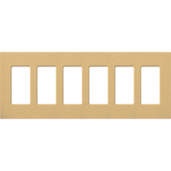 Lutron, Satin Colors Wallplates, SC-6-GS