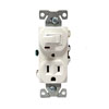 Cooper Wiring Devices, 274W-BOX, Single-Pole Toggle Switch with 5-15R Receptacle