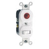 Leviton, 5226, Traditional Style Single-Pole / Neon Pilot AC Combination Switch