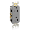 Leviton, 16252-GY, 5-15R