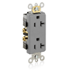 Leviton, 16342-GY, 5-20R