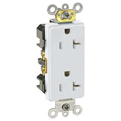 Leviton, 16362-W, 5-20R