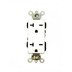 Leviton, 16462-W, 6-20R