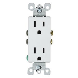Leviton, 5325, 5-15R, Isolated Ground Duplex Receptacle