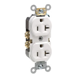 Leviton, BR20-W, 5-20R