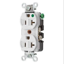 Hubbell, HBL8300W, 5-20R, Duplex Receptacle