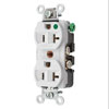 Hubbell, HBL8300W, 5-20R, Duplex Receptacle