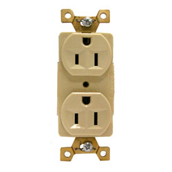 Cooper Wiring Devices, 5262W, 5-15R