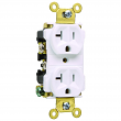 Cooper Wiring Devices, 5362GY, 5-20R