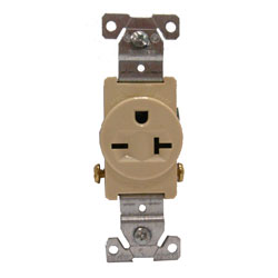 Cooper Wiring Devices, 1876V-BOX, 6-20R
