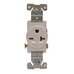 Cooper Wiring Devices, 1876W-BOX, 6-20R
