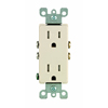 Leviton, T5325-T, 5-15R