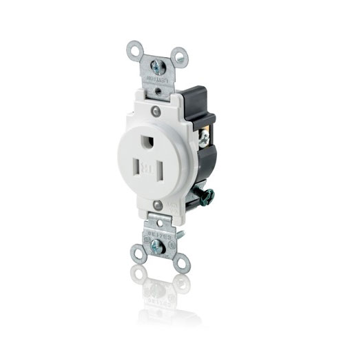 Leviton, T5015-W, 5-15R