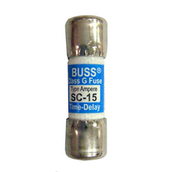 Cooper Bussmann, SC-15, Fast Acting Fuse, Class G