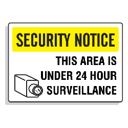 SETON, Security Notice Sign, 83161